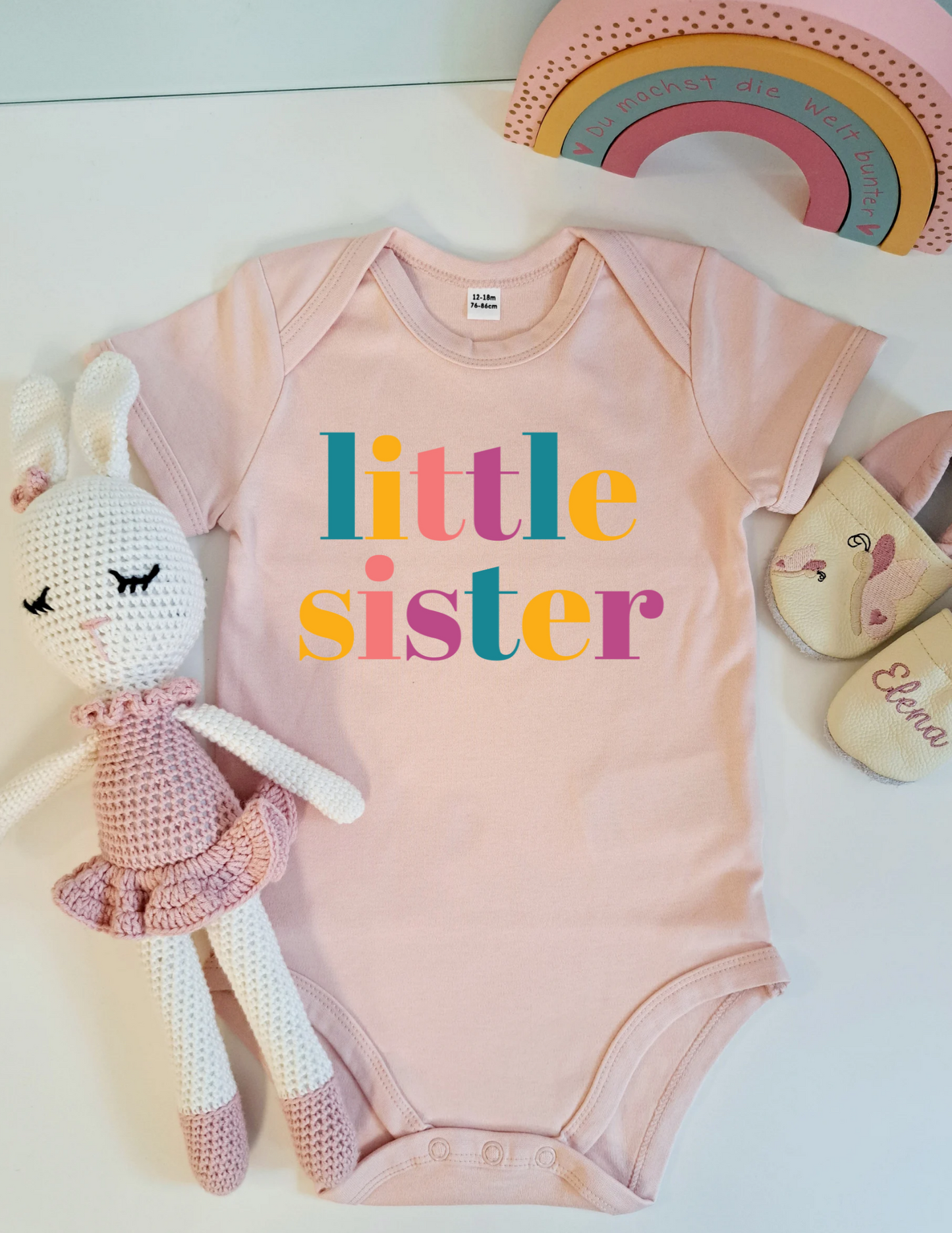 Little Sister Baby Body oder Bügelbild